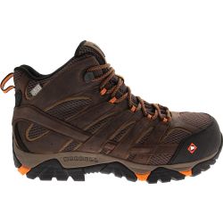 Merrell Work Moab Vertex Mid Composite Toe Work Boots - Mens - Alt Name