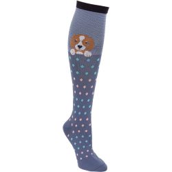 Nurse Mates Peeking Puppy Compression Socks - Alt Name