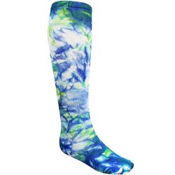 Nurse Mates Royal Tie Dye Wide Cal Socks - Womens - Alt Name