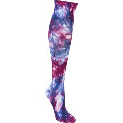 Nurse Mates Magenta Tie Dye Compression Socks - Alt Name