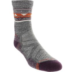 Smartwool Womens Hike Zig Zag Crew Socks - Alt Name