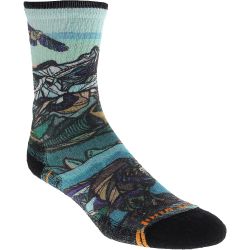 Smartwool Womens Hike Icy Range Print Light Cushion Socks - Alt Name