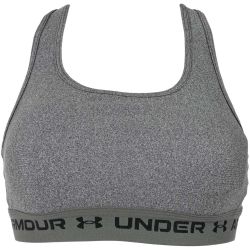 Under Armour Crossback Mid Heather Sports Bra - Womens - Alt Name