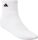 Adidas 6 Pack Quarter Socks - Mens - White