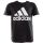 Adidas Basic Badge Of Sport T Shirts - Mens - Black White
