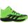 Adidas Cross Em Up 5 K Basketball - Boys | Girls - Solar Green Black