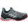 Adidas Terrex Ax4 Hiking Shoes - Womens - Magic Grey Acid Red