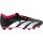 Adidas Predator Accuracy 4 FxG Outdoor Soccer Cleats - Unisex - Black White Pink