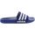 Adidas Adilette Shower Stripe Water Sandals - Mens - Royal Blue White