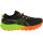 ASICS Gel Trabuco 11 Trail Running Shoes - Mens - Black Neon Lime