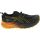 ASICS Trabuco Max 2 Trail Running Shoes - Mens - Black Golden Yellow