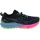 ASICS Gel Trabuco 11 Trail Running Shoes - Womens - Black Gris Blue