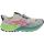 ASICS Fuji Lite 4 Trail Running Shoes - Womens - Blue Green Pink