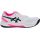 ASICS Gel Dedicate 8 PB Womens Pickleball Shoes - White Hot Pink