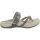 Aetrex Izzy Sparkle Sandals - Womens - Pewter