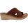 B.O.C. by Born Summer Womens Wedge Sandals - Dark Tan