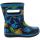 Bogs Skipper II Toddler Rain Boots - Girls | Boys - Navy Multi