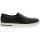 Birkenstock Oswego Leather Slip on Casual Shoes - Womens - Black