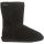 Bearpaw Emma Short  Solids Winter Boots - Womens - Black