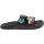 Chaco Chillos Slide Water Sandals - Womens - Black Tie Dye