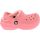 Crocs Classic Lined Clog Kids Sandals - Pink Lemonade