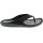 Crocs Swiftwater Wave Flip Flop Sandals - Mens - Black Grey