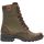 Cobb Hill Brunswick Lace Casual Boots - Womens - Forest Green Nubuck Textile Wp Eco