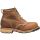 Carolina CA7829 Ferric USA 6" Steel Toe Mens Work Boots - Dark Brown