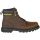 Caterpillar Footwear Second Shift Safety Toe Work Boots - Mens - Dark Brown