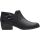 Clarks Charlten Grace Shootie Boots Shoes - Womens - Black Oil Leather