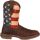 Durango Rebel Patriotic Mens Western Boots - Brown Union Flag