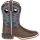 Durango Lil Rebel Pro Big Kids Western Boots - Belgian Brown Denim Blue