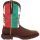 Durango Rebel DDB0431 11" Western Safety Toe Work Boots - Mens - Sandy Brown Mexico Flag