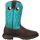 Durango Lady Rebel Turquoise Womens Safety Toe Work Boots - Brown Turquoise