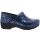 Dansko Professional Xp 2 Pate Clogs Casual Shoes - Womens - Navy Embossed