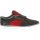 Etnies Barge LS Skate Shoes - Mens - Dark Grey Red