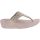 FitFlop Lulu Art Denim Flip Flops - Womens - Lilac