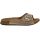 Flexus Gateway Slide Sandals - Womens - Gold