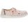 Hey Dude Wendy Hearts Casual Shoes - Womens - White Red