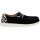 Hey Dude Wendy Leopard Casual Shoes - Womens - Black Leopard