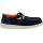 Hey Dude Wally Funk Yth Casual Shoes - Navy Canvas