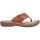 Born Corvo Mens Flip Flop Sandals - Dark Tan Bourbon