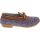 JBU Gwen Garden Ready Womens Duck Shoes - Navy Lilac Ready