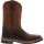 Justin Bolt Waxy Brown Non-Safety Toe Work Boots - Mens - Brown