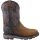 Justin Tanker WK2104 Safety Toe Work Boots - Mens - Brown