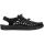 KEEN Uneek Monochrome Outdoor Sandals - Womens - Black Black
