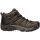 KEEN Utility Lansing Mid Safety Toe Work Boots - Mens - Cascade Brown Brindle