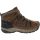 KEEN Utility Flint 2 Mid Safety Toe Work Boots - Mens - Cascade Brown Orion Blue
