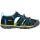 KEEN Seacamp 2 Cnx Outdoor Sandals - Little Kids - Black Brilliant Blue