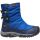 KEEN Puffrider Wp Big Kids Comfort Winter Boots - Girls - Naval Academy Surf